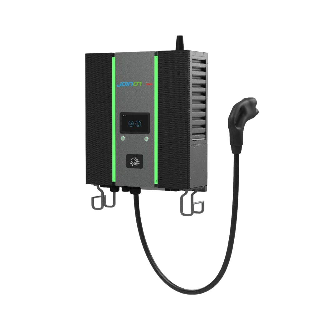 BORNE DC I-FAST MURALE - TYPE CCS2 - CABLE 4m - 30 kW - Wifi+RJ45+4G - IP55